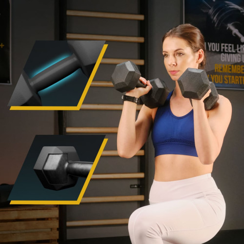 Гантель  Trex Sport TX-002CD 2x2 кг - фото №8